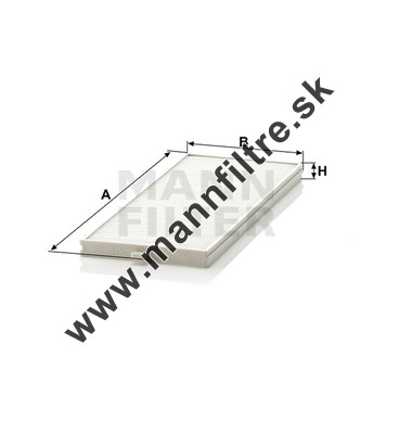 Kabínový filter MANN FILTER CU 2506-2