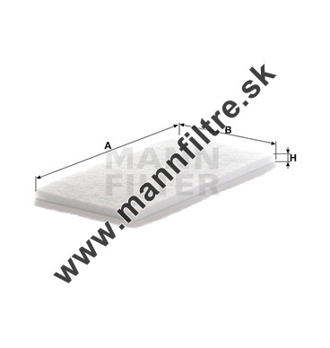 Kabínový filter MANN FILTER CU 2603