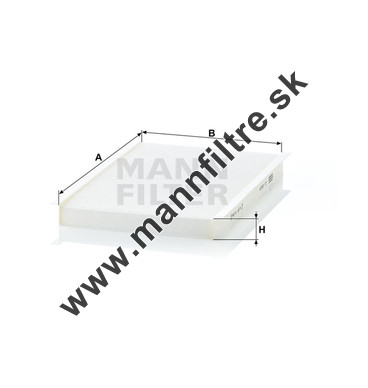 Kabínový filter MANN FILTER CU 2629