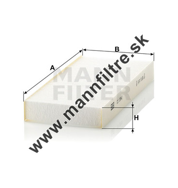 Kabínový filter MANN FILTER CU 2642