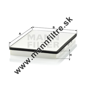 Kabínový filter MANN FILTER CU 2672