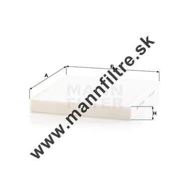 Kabínový filter MANN FILTER CU 26 009