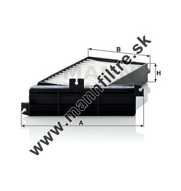 Kabínový filter MANN FILTER CU 2709
