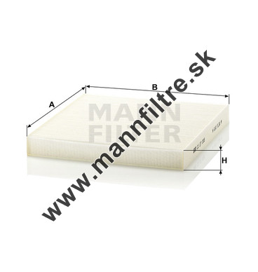 Kabínový filter MANN FILTER CU 27 008