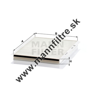 Kabínový filter MANN FILTER CU 2839
