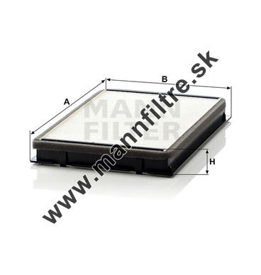 Kabínový filter MANN FILTER CU 2861