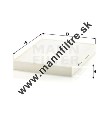 Kabínový filter MANN FILTER CU 28 003
