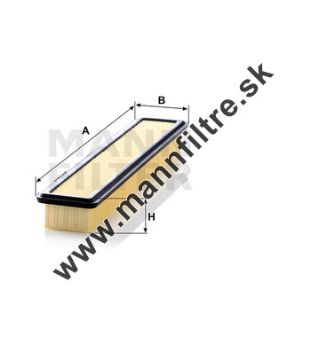 Kabínový filter MANN FILTER CU 28 005