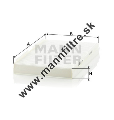 Kabínový filter MANN FILTER CU 2940
