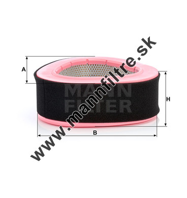 Kabínový filter MANN FILTER CU 29 154/1