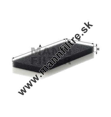 Kabínový filter MANN FILTER CU 3001