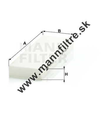 Kabínový filter MANN FILTER CU 30 004