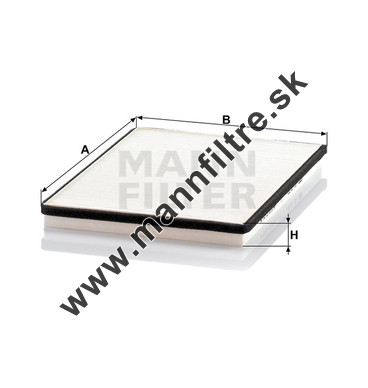 Kabínový filter MANN FILTER CU 3132