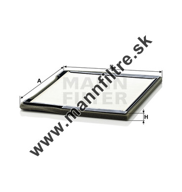 Kabínový filter MANN FILTER CU 3136