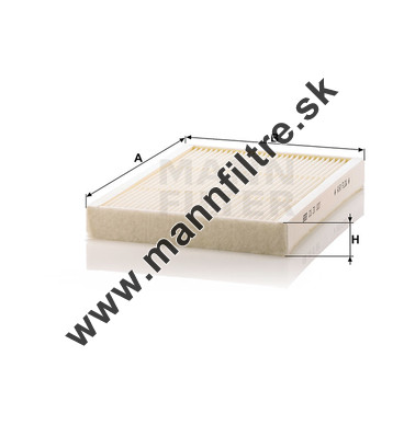 Kabínový filter MANN FILTER CU 31 001