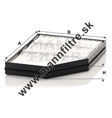 Kabínový filter MANN FILTER CU 32 001
