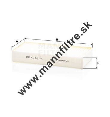 Kabínový filter MANN FILTER CU 32 005