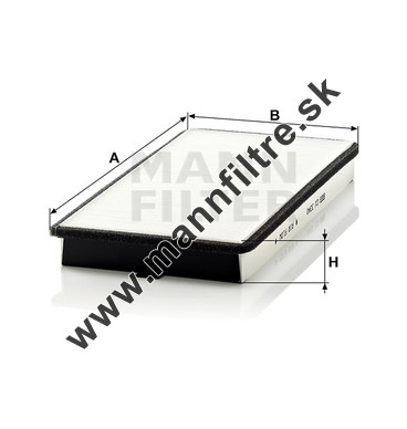 Kabínový filter MANN FILTER CU 3340