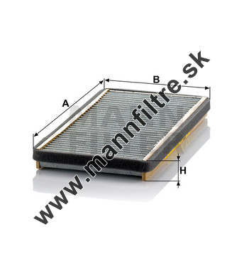 Kabínový filter MANN FILTER CU 3423