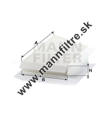 Kabínový filter MANN FILTER CU 3448