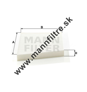 Kabínový filter MANN FILTER CU 3461