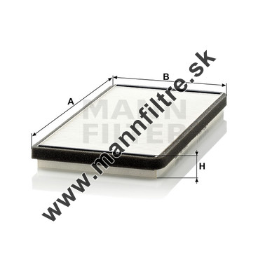 Kabínový filter MANN FILTER CU 3478