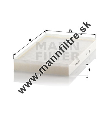 Kabínový filter MANN FILTER CU 3540