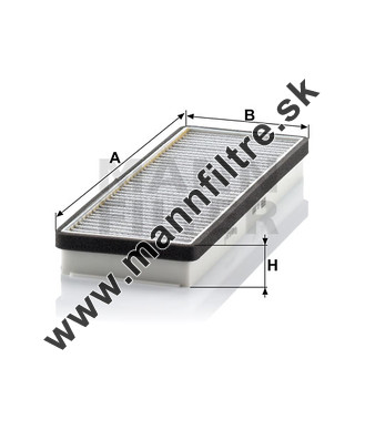 Kabínový filter MANN FILTER CU 3855