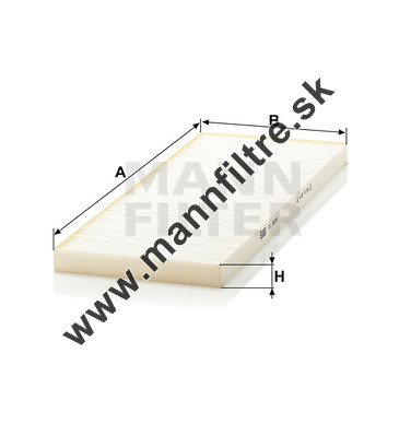 Kabínový filter MANN FILTER CU 3935