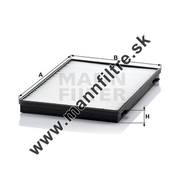Kabínový filter MANN FILTER CU 3943