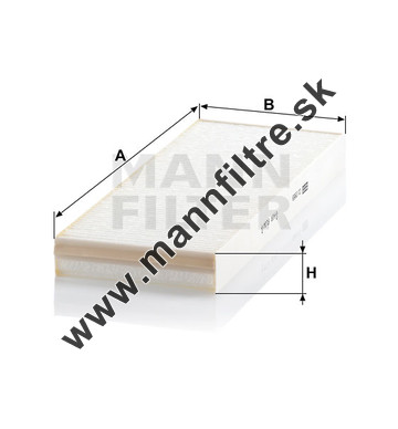 Kabínový filter MANN FILTER CU 3959