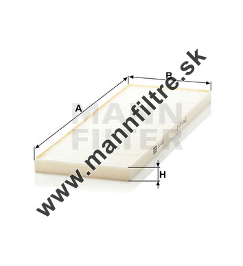 Kabínový filter MANN FILTER CU 4033