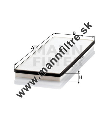 Kabínový filter MANN FILTER CU 4228