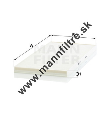 Kabínový filter MANN FILTER CU 42 003