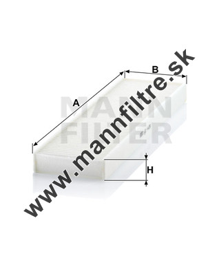 Kabínový filter MANN FILTER CU 4436