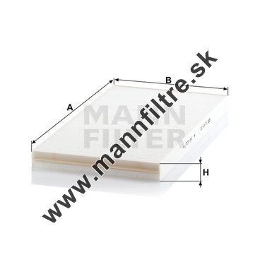 Kabínový filter MANN FILTER CU 45 120
