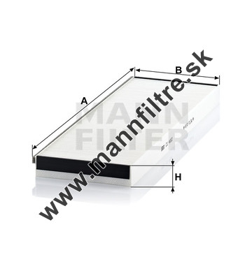 Kabínový filter MANN FILTER CU 4662