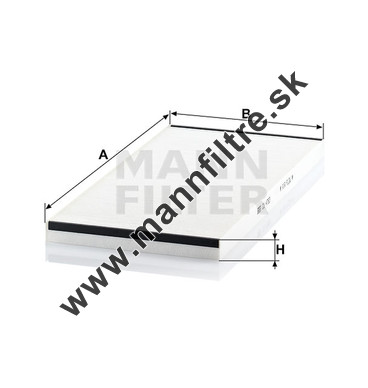 Kabínový filter MANN FILTER CU 4783