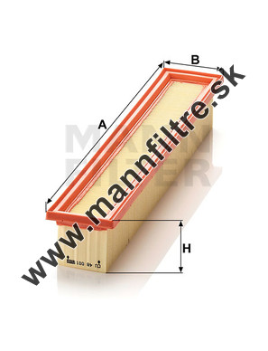 Kabínový filter MANN FILTER CU 48 001-2