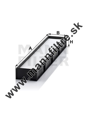 Kabínový filter MANN FILTER CU 5041