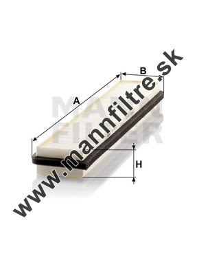 Kabínový filter MANN FILTER CU 5044