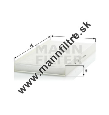Kabínový filter MANN FILTER CU 5096