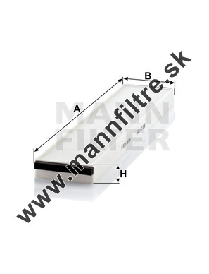 Kabínový filter MANN FILTER CU 5257