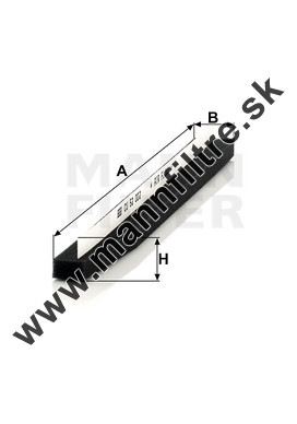 Kabínový filter MANN FILTER CU 52 002