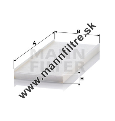 Kabínový filter MANN FILTER CU 5695