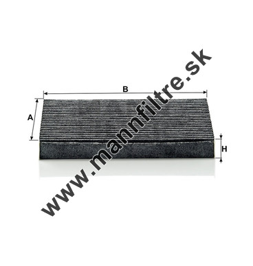 Kabínový filter MANN FILTER CUK 2043