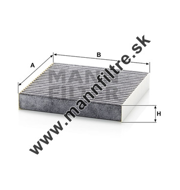 Kabínový filter MANN FILTER CUK 20 006