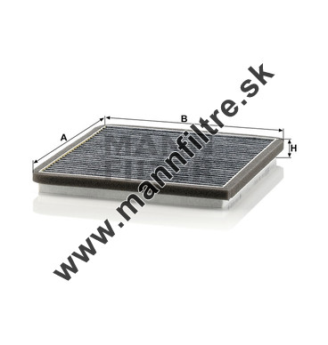 Kabínový filter MANN FILTER CUK 20 010