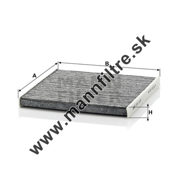 Kabínový filter MANN FILTER CUK 2131