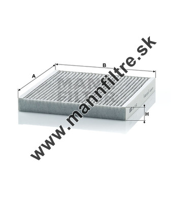 Kabínový filter MANN FILTER CUK 2132